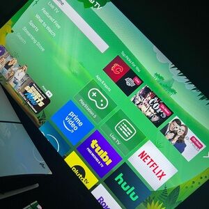 Smart TV with Streaming Apps Interface